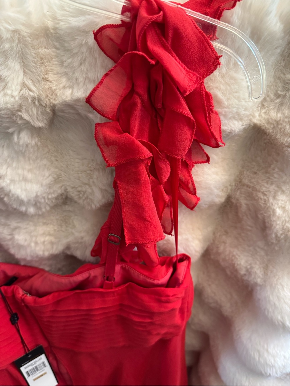 Poppy Ruffled Strappy Mini Dress - Picture 5 of 8